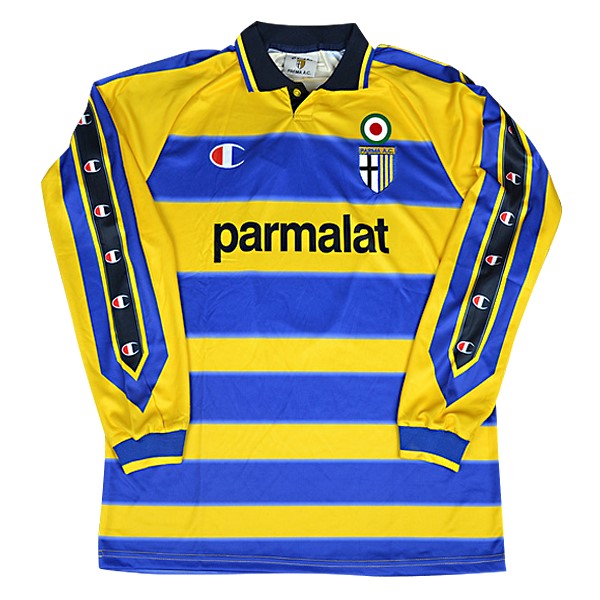 Trikot Parma Heim Ml 1999 2000 Blau Gelb Fussballtrikots Günstig